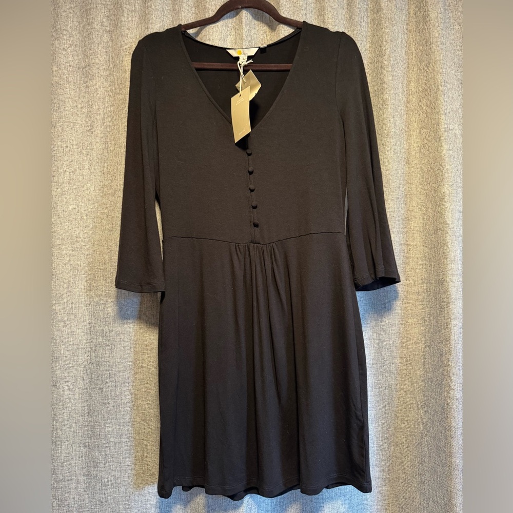 Boden Black Dress